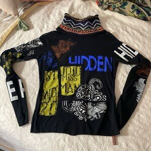 Lanura Studios Hand Made in Italy Wool/Cotton blend Long sleeve Sweater Size M